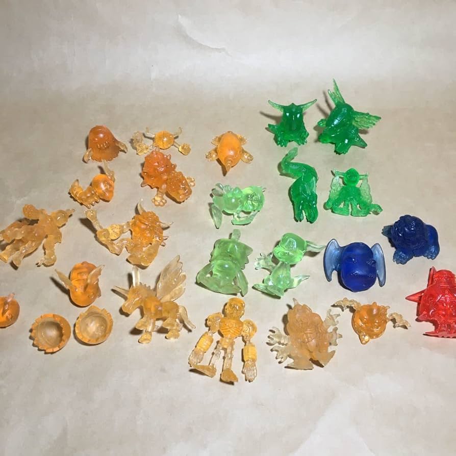 Amazon.co.jp: 24点セット デジモン クリア フィギュア